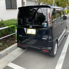 東京北区 H24 ルークス ハイウェイスター ターボ 両側パワスラ 純正ナビ プッシュスタート バックカメラ 禁煙車の画像