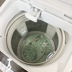 【美品‼️】日立 2018年製 8.0kg全自動洗濯機 高級ガラストップ エアジェット乾燥 ホワイト♪の画像