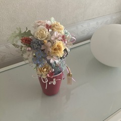 プリザーブドフラワー　ピンク系③の画像