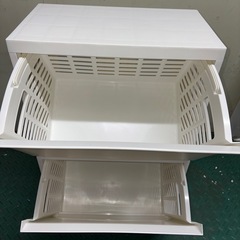 (美品)ランドリーボックス  2段 の画像