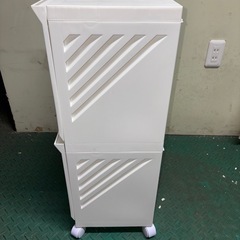 (美品)ランドリーボックス  2段 の画像