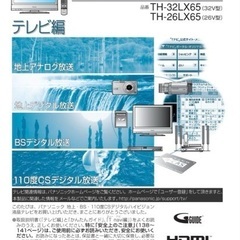 【美品】液晶テレビ　パナソニック　Panasonic VIERAの画像