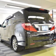 【オリジナル信用回復ローン対応可能　試乗出来ます　最短10日納車　走行8万キロ台　車検R8年5月】H23年トヨタアルファード　２４０Ｓ　プライムセレクションＩＩ　タイプゴールド　ＥＴＣ　ＨＤＤナビ　フルセグＴＶ　Ｂｌｕｅｔｏｏｔｈ再生　フリップダウンモニター　フロント・バックカメラ　サイドカメラ　両側パワースライドドア　パワーバックドア　ツインサンルーフ　クルーズコントロールの画像