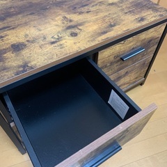 ハンガーラックチェスト　引き出し付きの画像