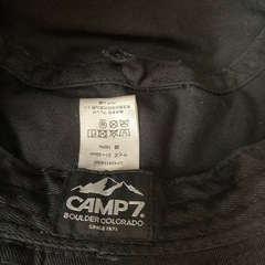 バケットハット camp7 黒の画像