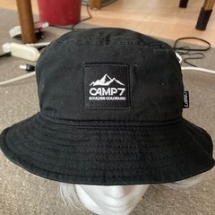 バケットハット camp7 黒の画像