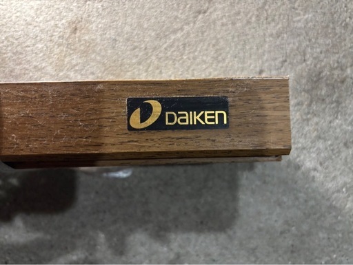 中古　DAIKEN hapia　折戸ユニット　ウッド扉　