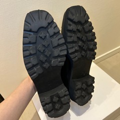 22.5cm♦︎銀座かねまつ　スタッズ付き厚底ローファーの画像