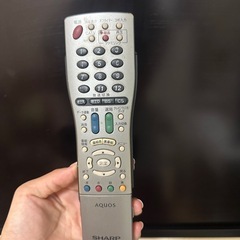 SHARP AQUOSテレビ中古品26型の画像