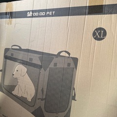 【新品】折り畳み可能なペットケージの画像