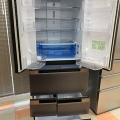 ★ジャングルジャングル石川金沢店★ シャープ 冷蔵庫 SJ-MF46H-H 457L 2021年製 動作確認／クリーニング済みの画像