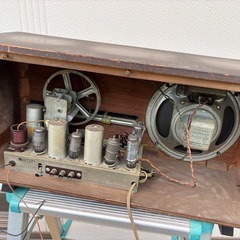 昭和レトロラジオ　　ナショナルUXー500 1957年製造
の画像