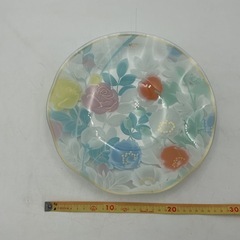 ガラス皿　川村硝子工芸製の画像