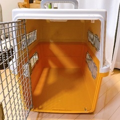 大型犬用キャリー　アイリスオーヤマの画像