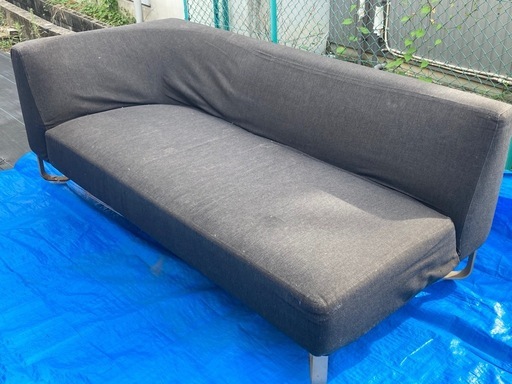 取付無料！アルフレックス VASCA ブラウン系ファブリック左アーム