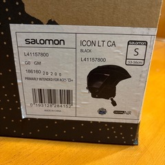 SALOMON ICON LT CAヘルメット Sサイズの画像