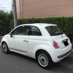 フィアット500 1.2 8vラウンジ　ガラスルーフ　ワンオーナー車　内外装綺麗の画像