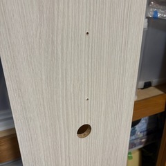 掃除機スタンド 白 
木製 ダイソン スティック掃除機の画像