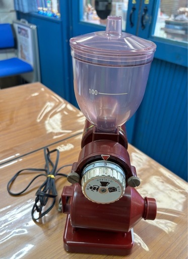 ナイスカットミル KH-100 コーヒーミル 電動ミル　電源投入確認済み　中古品