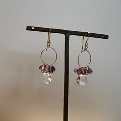 ハンドメイド ピアス ⑨の画像