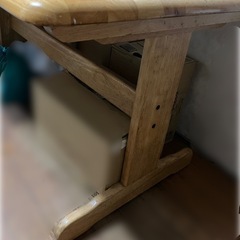 ダイニングテーブル(分解済)の画像
