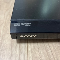 SONY DVDプレーヤーの画像