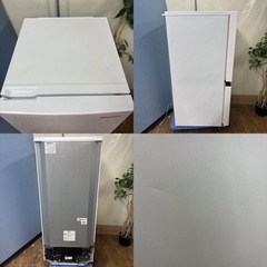 I588 🌈 2021年製♪ Hisense 冷蔵庫 (134L) 2ドア ⭐ 動作確認済 ⭐ クリーニング済の画像