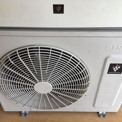 🍀【美品】大型ルームエアコン　14畳用「シャープ」プラズマクラスター25000搭載の画像