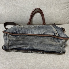 2wayデニムショルダーバッグの画像
