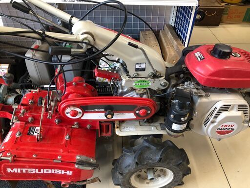 【中古】【動作OK】【店頭引取限定】mitsubishi 耕運機 MM707 39,600円（税込）