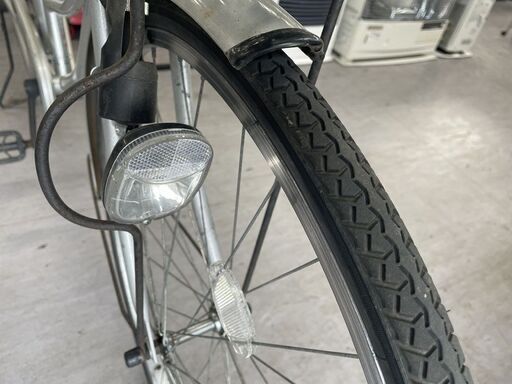 27インチ 自転車 荷台付き ママチャリ スタンド 鍵 ライト付き 札幌市手稲区