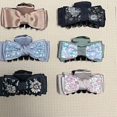 バンスクリップ　6個の画像