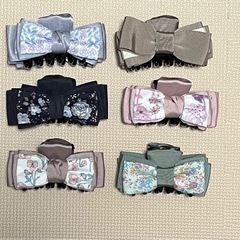 バンスクリップ　6個の画像