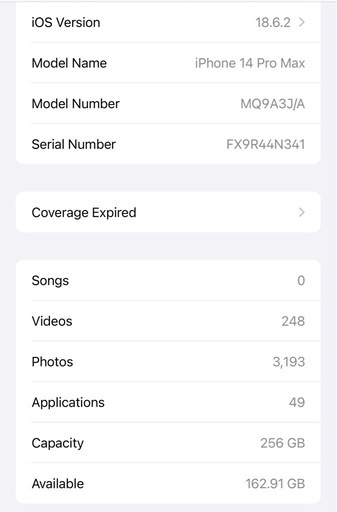 携帯電話/スマホ iPhone 14 Promax