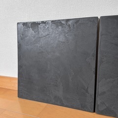 【2個セット】モールテックス ディスプレイプレート 30×30cm ブラック
の画像