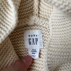 ベビー服　カーディガン　GAP  70cm 80㎝　くま耳の画像
