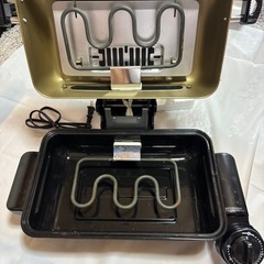 イズミ IR-998(N) 両面焼き万能ロースター（ゴールド）の画像