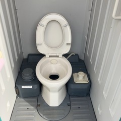 美品　仮設トイレの画像