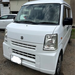 スズキエブリイ　4WD車中泊キャンピング仕様の画像