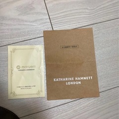 トートバッグ ブラウン系 キャンバス生地 レザー カジュアルの画像