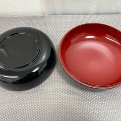 【差し上げます】 木曽の漆器　漆　菓子箱　保管品の画像