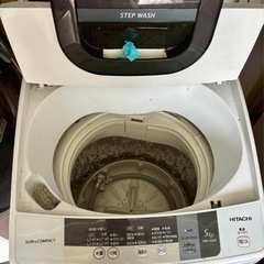 (運搬費込)5キロ/HITACHI/2016年製の画像