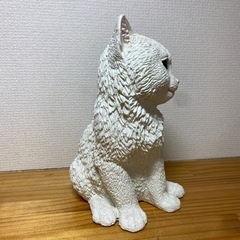 猫の置物　2個セットの画像