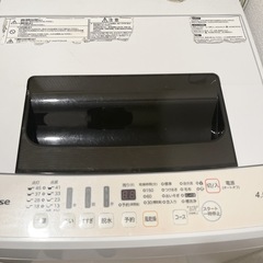 洗濯機(ハイセンス)の画像