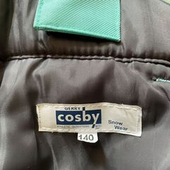 Cosbyスキーウェア上下セットの画像