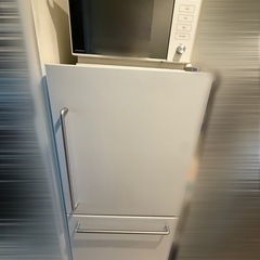 無印良品冷蔵庫とオーブンレンジの画像