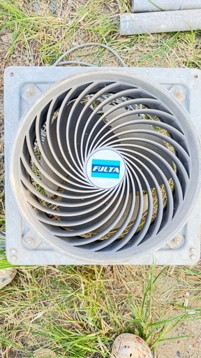 フルタエアビーム　100ボルト　動作確認済み　ビニールハウス　高所取り付け用 FULTA 