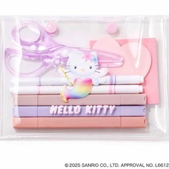 2点セット　新品 mini 9月号付録 ハローキティ クリアポーチの画像