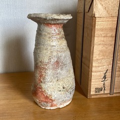 信楽花入　花瓶　の画像