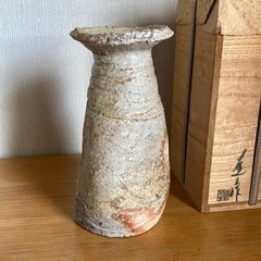 信楽花入　花瓶　の画像